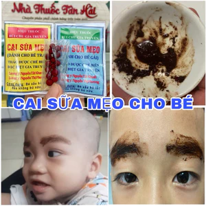 Cai Sữa bôi Mẹo cho bé thành phần từ thiên nhiên an toàn, chỉ cần bôi, không cần uống, không cần tách mẹ, hiệu quả nhanh
