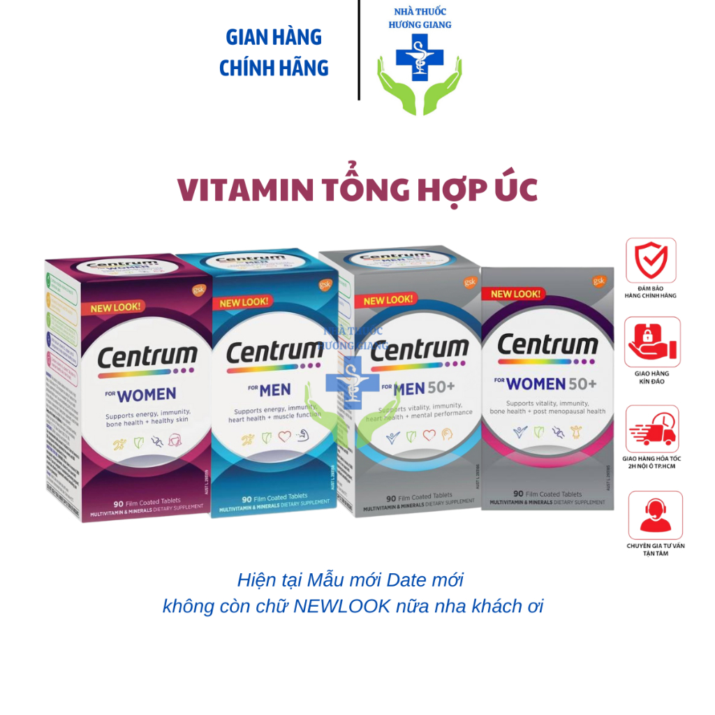 Centrum - Vitamin tổng hợp Chính Hãng, Giá Tốt, Đảm Bảo | Shopee Việt Nam