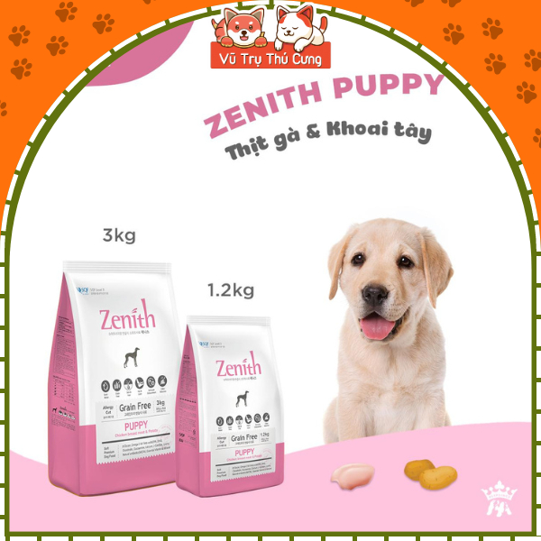 Hạt mềm Zenith Puppy cho Chó con 300g