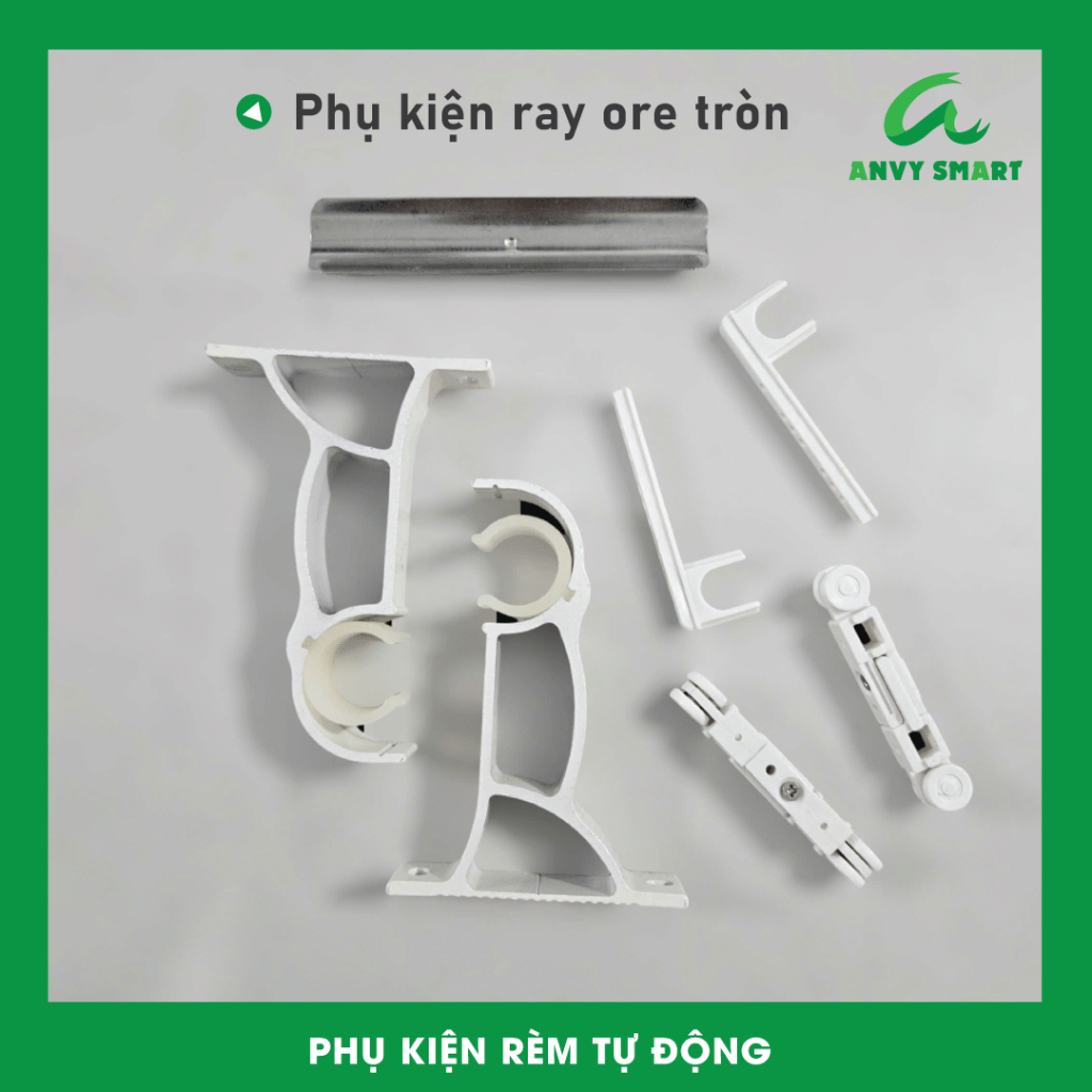 Phụ Kiện Ray Rèm Tự Động Ore Tròn | Shopee Việt Nam