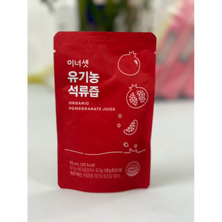 GÓI NƯỚC ÉP LỰU HÀN QUỐC NGUYÊN CHẤT ORGANIC - 70ML/GÓI