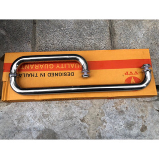 Tay nắm phòng tắm kính INOX 304- Tâm Lỗ 235x435 (tay nắm cabin phòng tắm inox304)