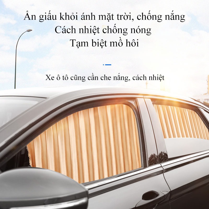 Rèm che nắng cửa ô tô bộ rèm vải chống nóng cách nhiệt chống tia UV bảo ...