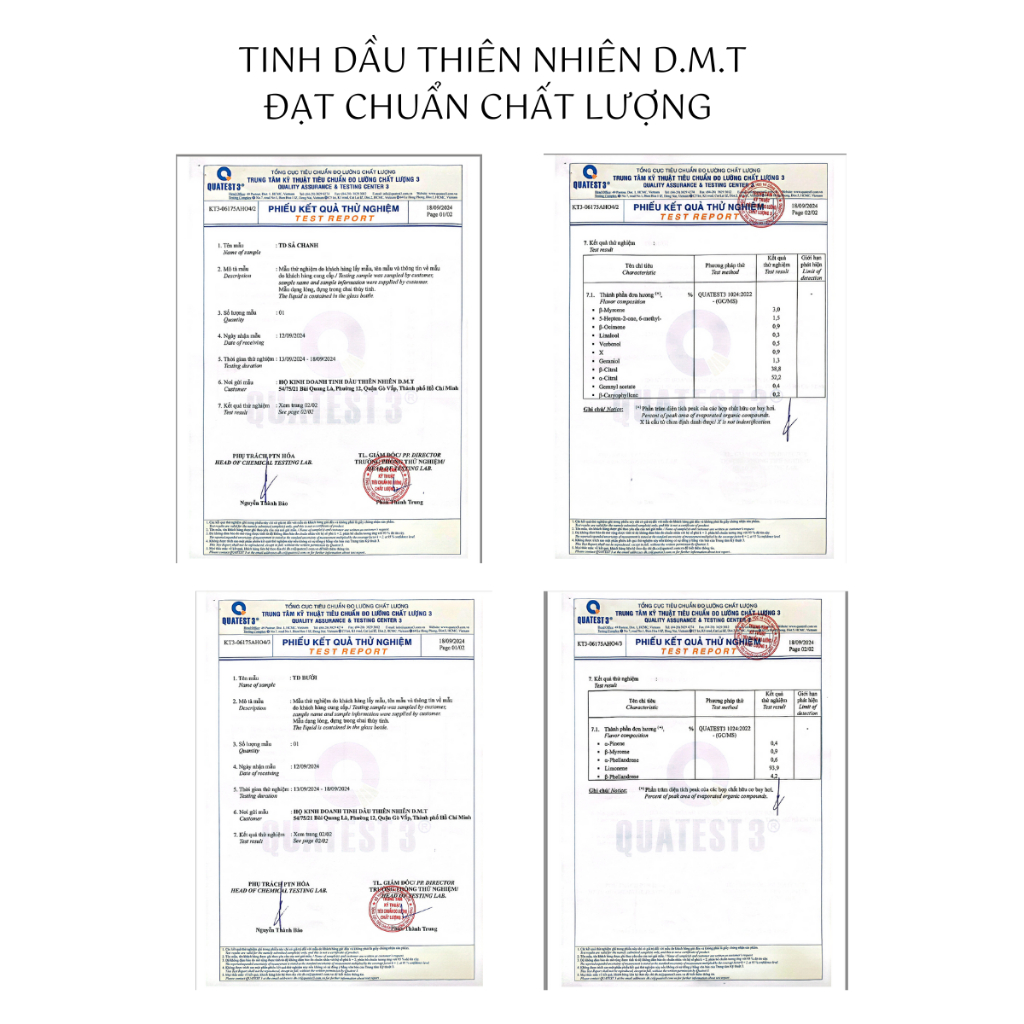 Tinh dầu sả chanh treo DMT  - tinh dầu treo chanh sả nguyên chất, khử mùi, thơm xe, thơm phòng 8ml