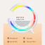 Loa bluetooth chữ G63. Màu sắc led sinh động, ấn tượng. Loa Smart Light Sound Machine G63.