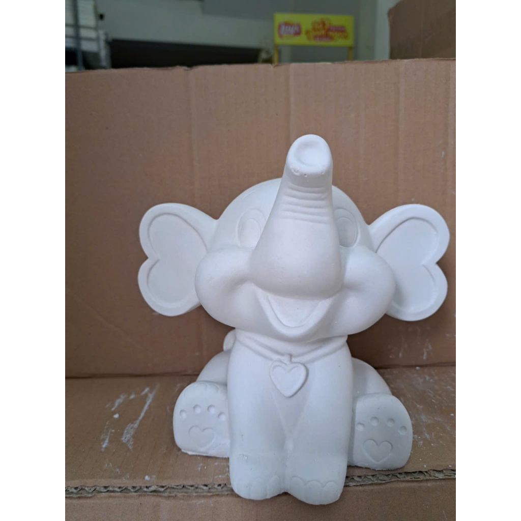 [Được chọn mẫu] Bộ tượng tô màu CHỦ ĐỀ ĐỘNG VẬT bằng thạch cao 3D kích thước 17-25 cm cho bạn thoải thức sáng tạo
