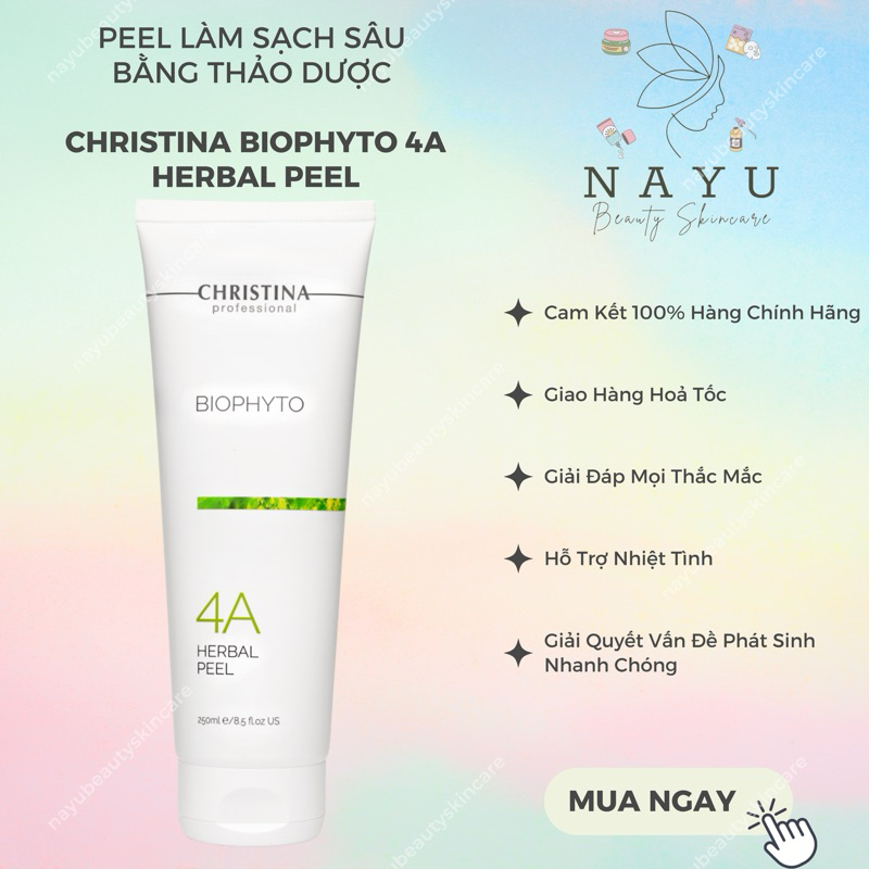 PEEL LÀM SẠCH SÂU BẰNG THẢO DƯỢC CHRISTINA BIOPHYTO 4A HERBAL PEEL