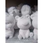 Bộ tượng tô màu GẤU DÂU bằng thạch cao 3D kích thước 17-25 cm cho bạn thoải thức sáng tạo
