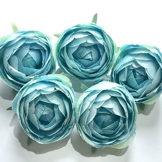 Hoa lụa giả - Đầu Bông Hoa Hồng Trà Tứ Quý (loại 1) Trang Trí Hộp Quà, Decor Siêu Đẹp