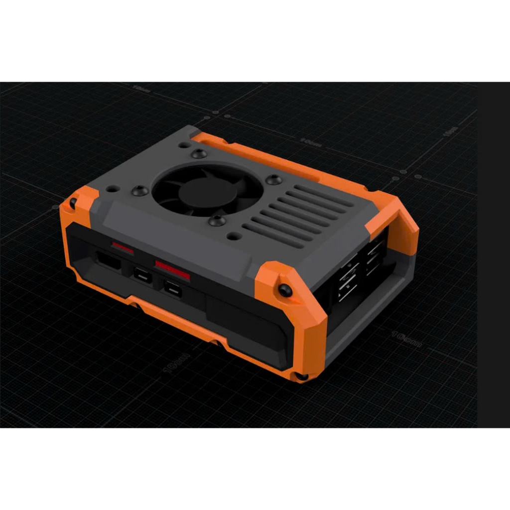 Raspberry Pi 5 Case - New Model 3D Printed Enclosure by 3D DIY Shop ...