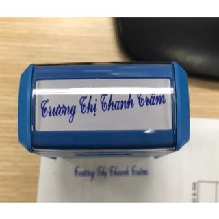 (Giao hỏa tốc) Dấu họ tên, mộc dấu chức danh 1-2 dòng theo yêu cầu