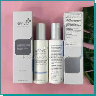 Lotion Và Kem Dưỡng Phục Hồi Sau Laser, Meso, Peel Neova Cu3 Tissue Repair 60ml & Neova Cu3 Recovery Lotion 100ml