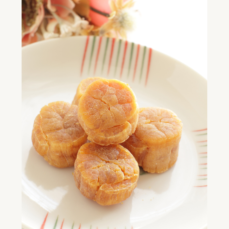 Cồi Điệp Khô Hong Kong Thơm Ngọt (100g) - Sò Điệp Vàng Sạch Cát, Size Lớn Loại 1,Ngọt Thịt Nấu Cháo Luka Food