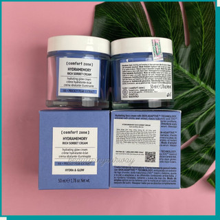 Kem Dưỡng Comfort Zone Giúp Cấp Ẩm Sâu, Sáng Da Hydramemory Rich Sorbet Cream 50ml / Light Sorbet Cream 60ml