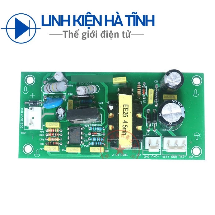 Mạch nguồn đôi 24V máy hàn vào 300VDC ra +-24V