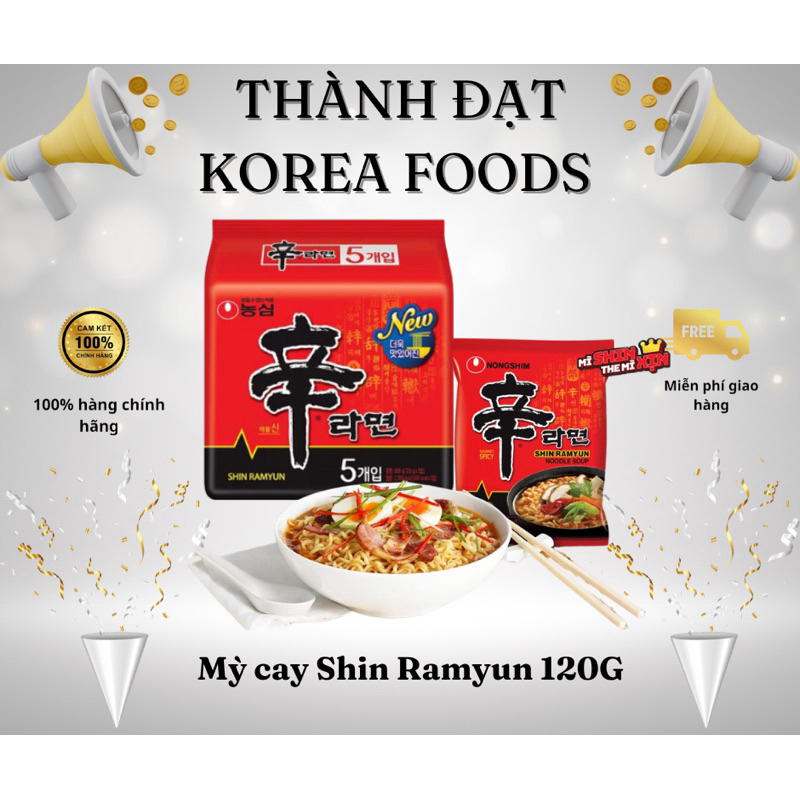 Mỳ Shinramyun 120g 신라면티 thùng 40 gói | Shopee Việt Nam