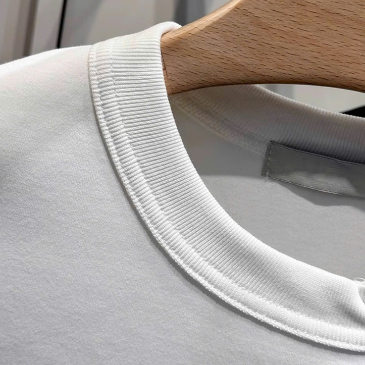 Áo Thun Nam BASIC Phối Zip Thời Trang, Chất Vải Cotton Co Giãn, Sang Trọng - SHINGHAI