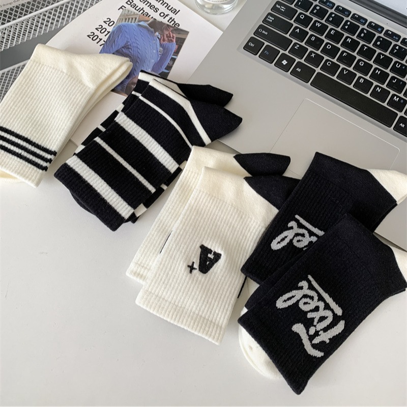 Vớ Tất Unisex chữ A, FIXEL cổ cao phong cách thể thao, năng động