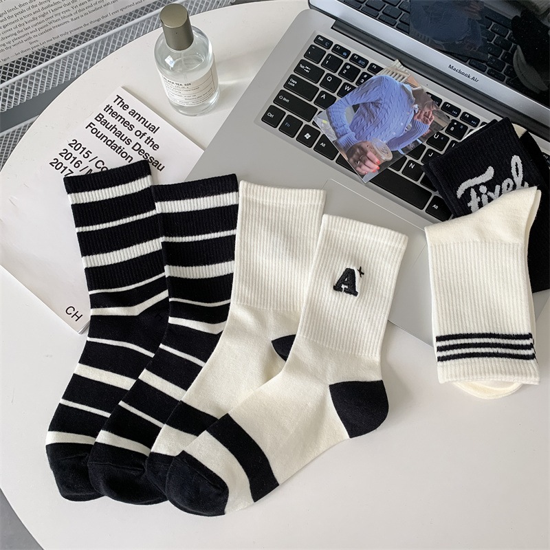 Vớ Tất Unisex chữ A, FIXEL cổ cao phong cách thể thao, năng động