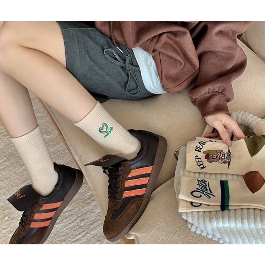 Vớ Tất Unisex chữ HATCH cổ cao phong cách thể thao, năng động.