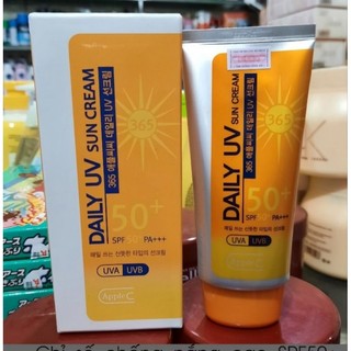Kem chống nắng AppleC Daily UV Sun Cream SPF50+ PA+++ 70ml