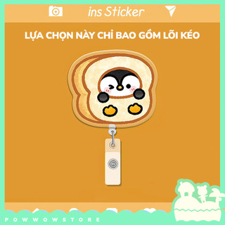 [Sẵn VN] Lõi Tơrua Kéo Rút 40cm Sử Dụng Móc Vào Bao Đựng Thẻ Hoặc Móc Khoá Phong Cách Nhân Vật Hoạt Hình Penguin