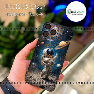 Miếng dán Skin Mặt lưng Sau Phi hành gia MS06 FULL VIỀN Dành Cho Các dòng ANDROID , 16 pro max 15 pro max 14 pro ma