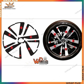 Decal dán mâm City RS 2021-2022 (5bánh)