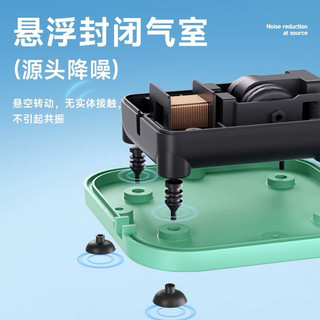 Sủi oxi núi lửa cao cấp YEE (Đầy đủ phụ kiện) - Thiết kế thẩm mỹ, sủi yên tĩnh, tiết kiệm điện