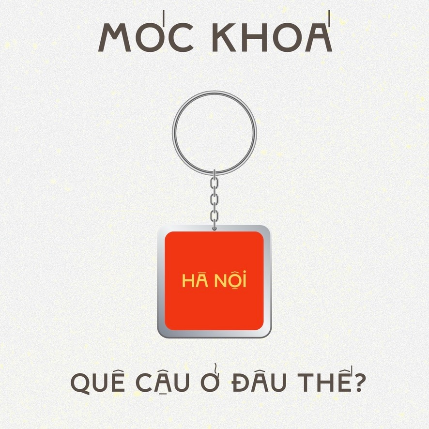 Móc khoá nhựa/Keyring "Quê cậu ở đâu thế?" Việt Nam-63 Tỉnh Thành (Đọc mô tả để biết thêm thông tin)