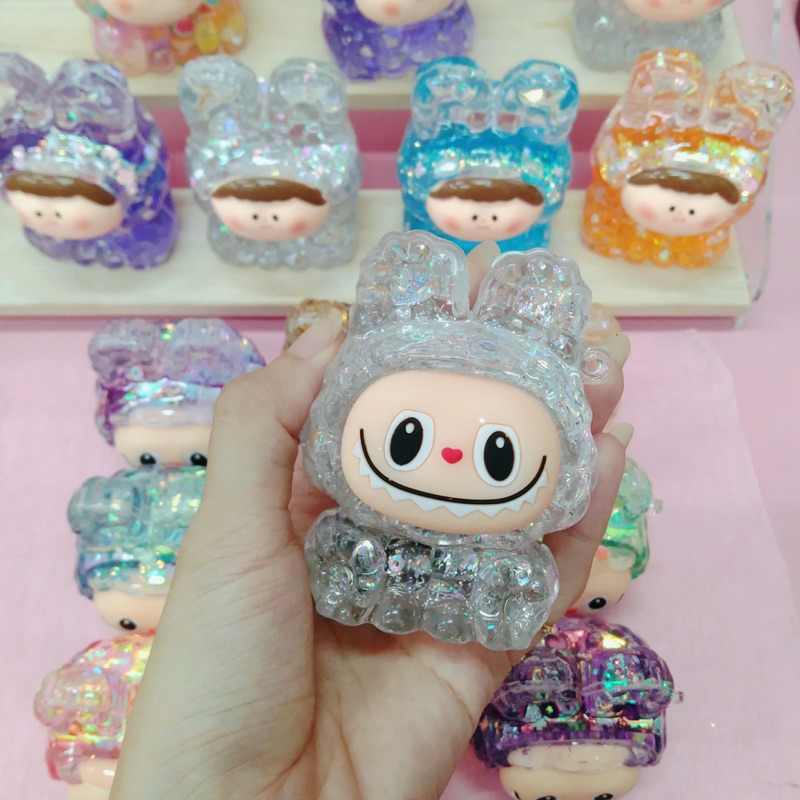 Charm Labubu nước size to lấp la lấp lánh cực kì bắt mắt | Shopee Việt Nam