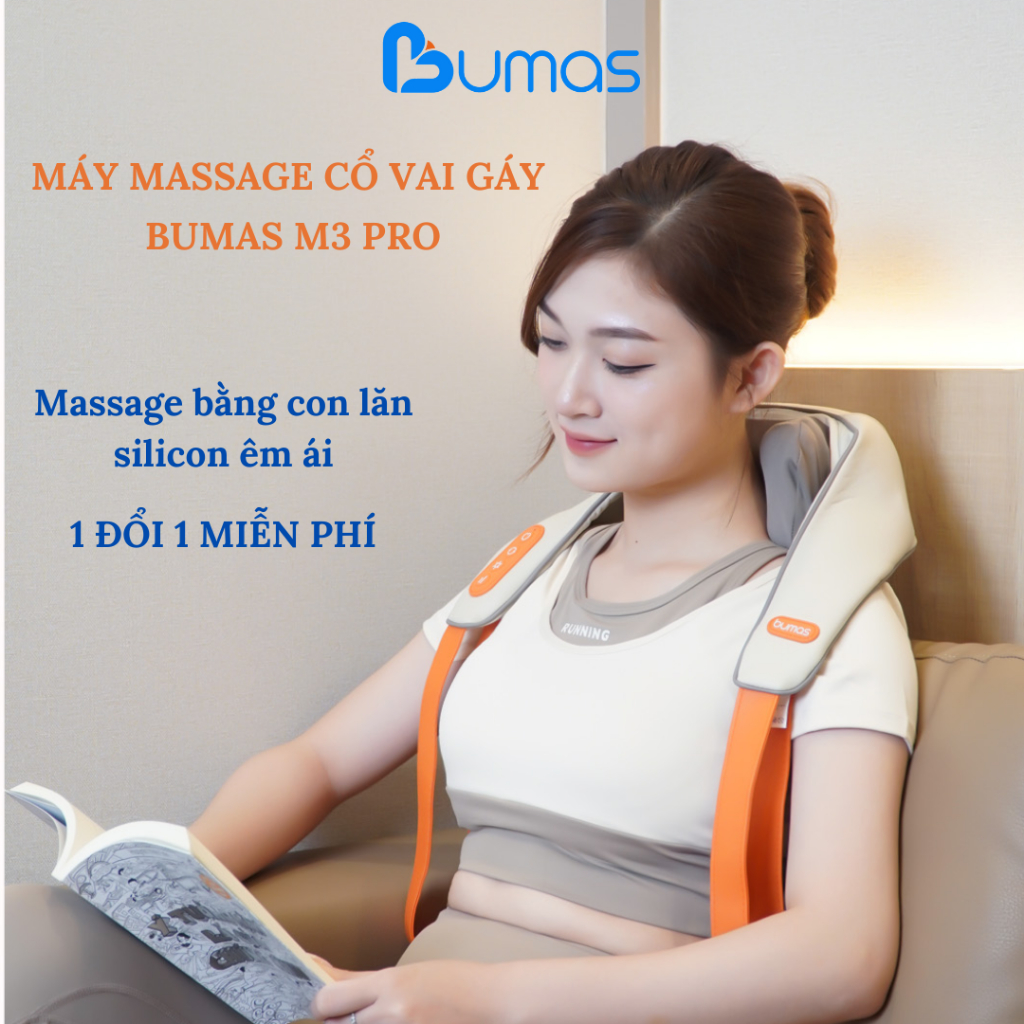 Máy Massage Cổ BUMAS M3 Pro - Mát Xa Cổ Vai Gáy Với 8 Đầu Massage ...