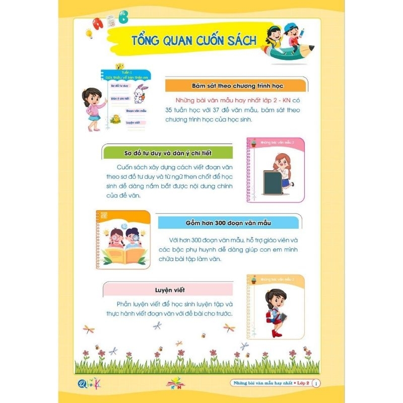 Ảnh Sách - Những Bài Làm Văn Mẫu Hay Nhất Lớp 2 - Kết Nối Tri Thức Với Cuộc Sống (1 cuốn) 2