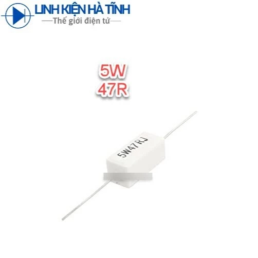 Trở sứ 5W (trở công suất) 0.47R
