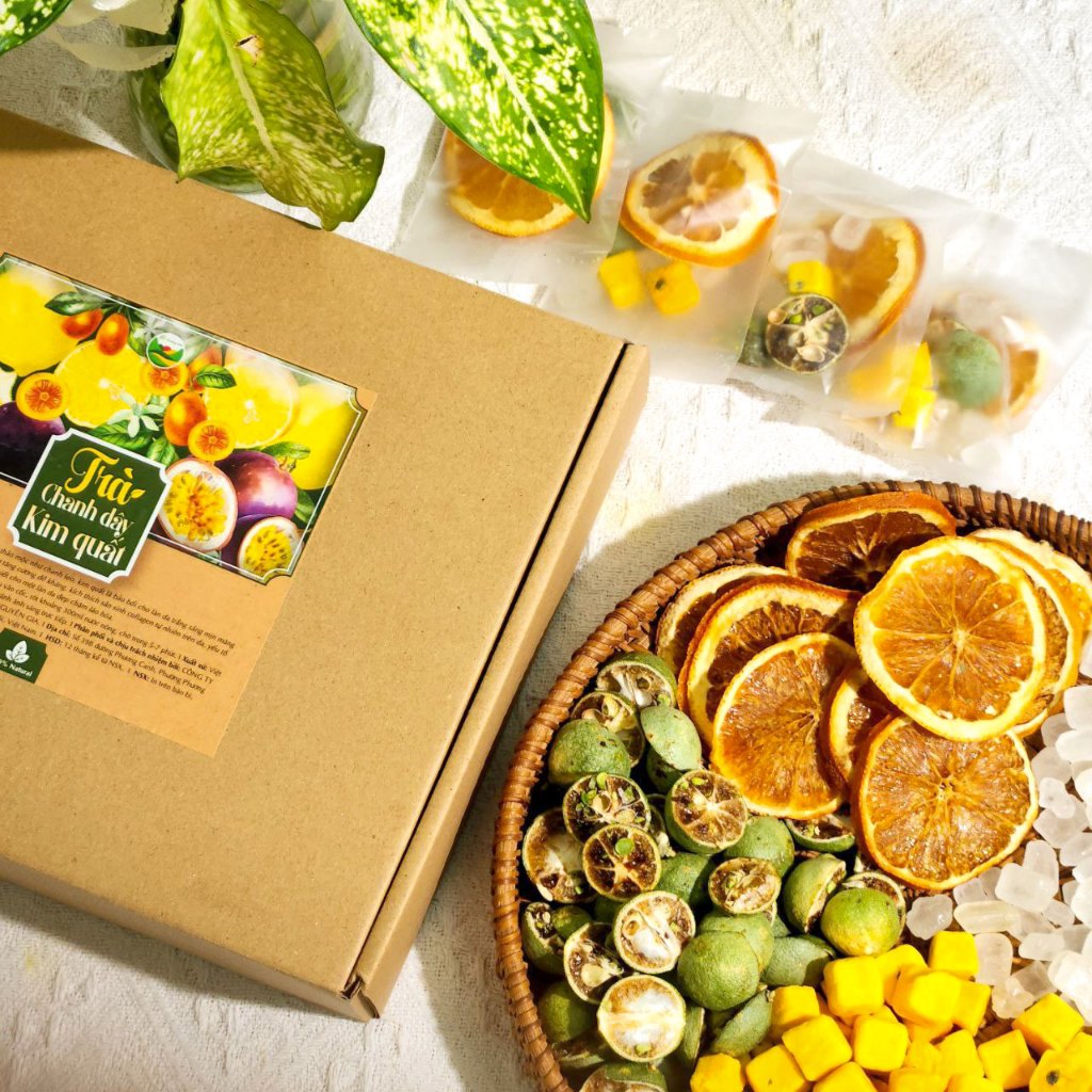 Ảnh Trà chanh dây kim quất trà detox Triệu Lộ Tư hỗ trợ trắng da, mát gan, giải nhiệt cơ thể 2