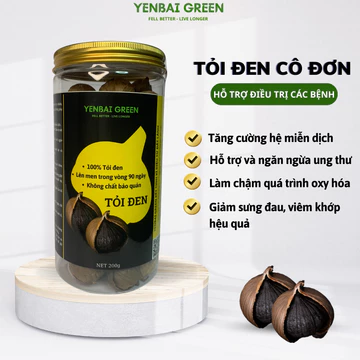 Tỏi Đen Cô Đơn YENBAIGREEN, Loại 1 Thượng Hạng - 300g
