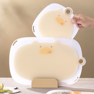 (Giá dùng thử) Thớt nhựa kháng khuẩn KOTO thương hiệu Moli-food cao cấp có móc treo chống trượt chống ẩm mốc dễ vệ sinh.