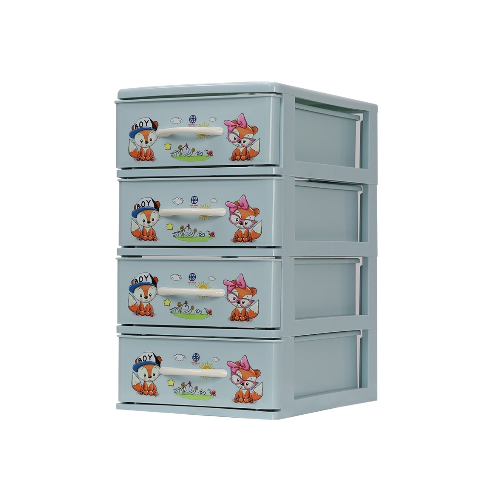 Tủ đựng quần áo cho bé, Tủ đựng đồ mini, Tủ để bàn làm việc Chính Hãng Việt Nhật (MÃ 3623,3624,3625)