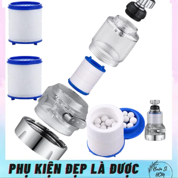 Lõi lọc bông pp thay thế đầu vòi rửa bát.Đầu lọc gắn vòi nước bồn rửa.Lõi lọc nước loại bỏ tạp chất#