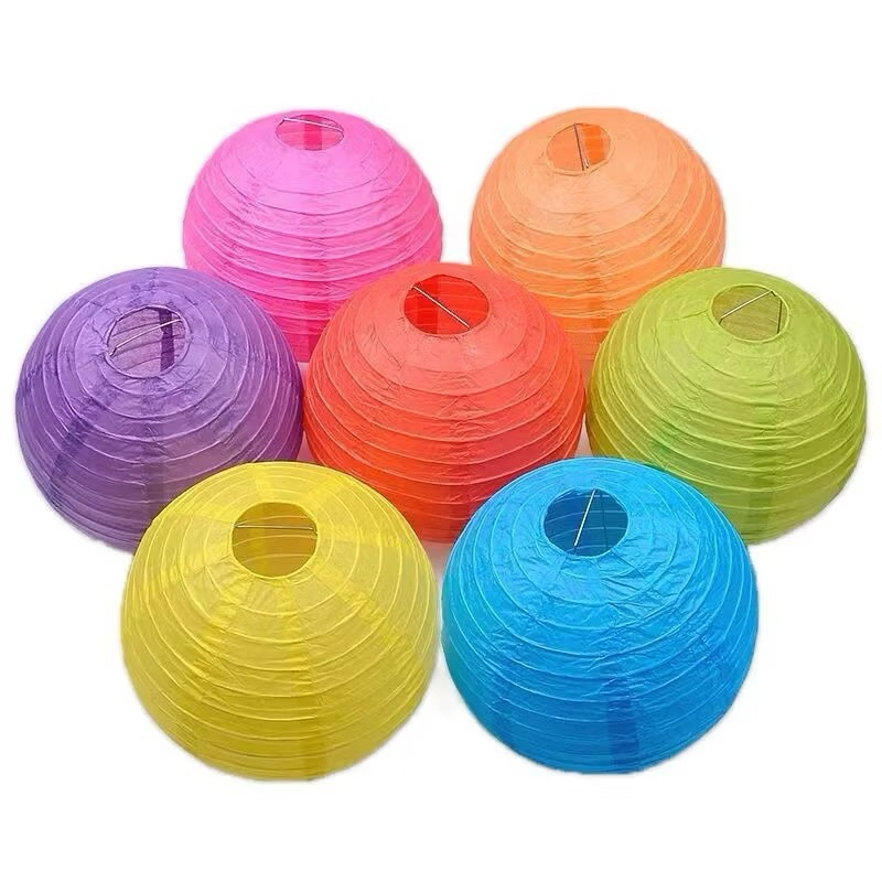 Đèn Lồng Tròn Vải Phong Cách Nhật Bản, Trang Trí Trường Học, Quán Cafe , Siêu Thị ,Lễ Tết,...