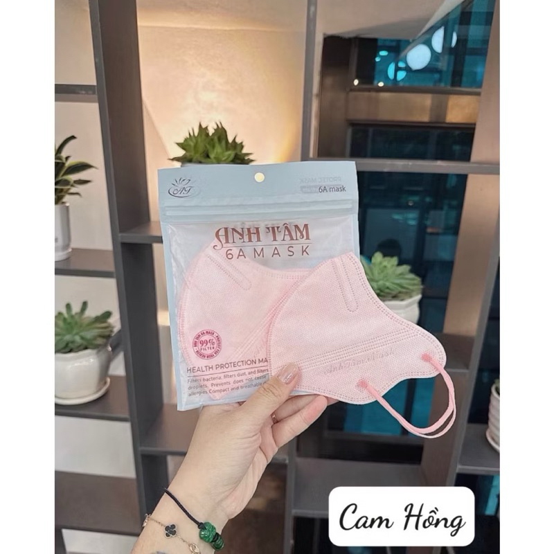 Thùng 50 chiếc Khẩu trang 6A Anh Tâm Mẫu Thời Trang HotTrend mới 2024