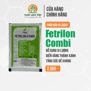 Phân bón bổ sung vi lượng Combi Fetrilon biến vàng thành xanh, tăng sức đề kháng - 2.5gr