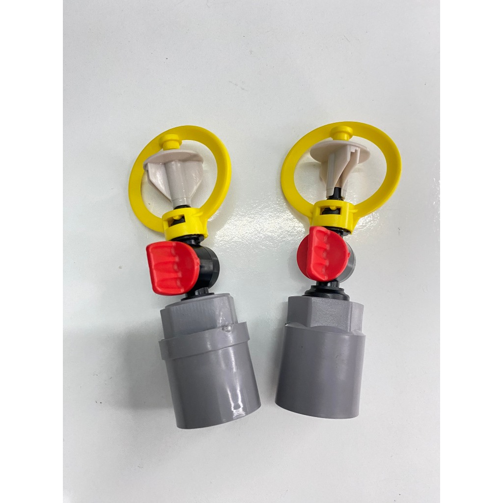combo 10 Béc tưới phun mưa bán kính lớn SD504-nối 21 PVC (10 béc)- Hệ thống tưới phun mưa