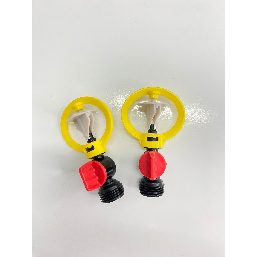 combo 10 Béc tưới phun mưa bán kính lớn SD504-nối 21 PVC (10 béc)- Hệ thống tưới phun mưa