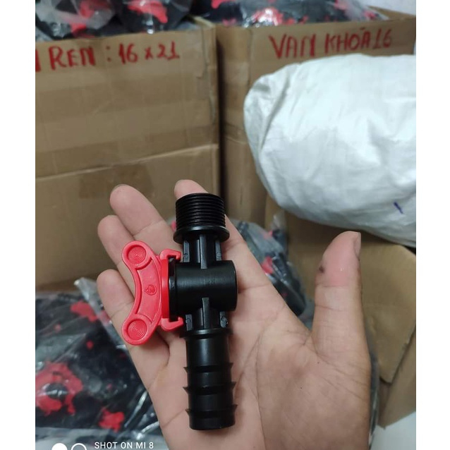Van Khóa Nối Ren Ngoài 27 Ra Ống PE 25MM- Combo 10 cái