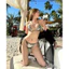 Bikini 2 mảnh tam giác ánh bạc sáng nhũ hot (che tên)
