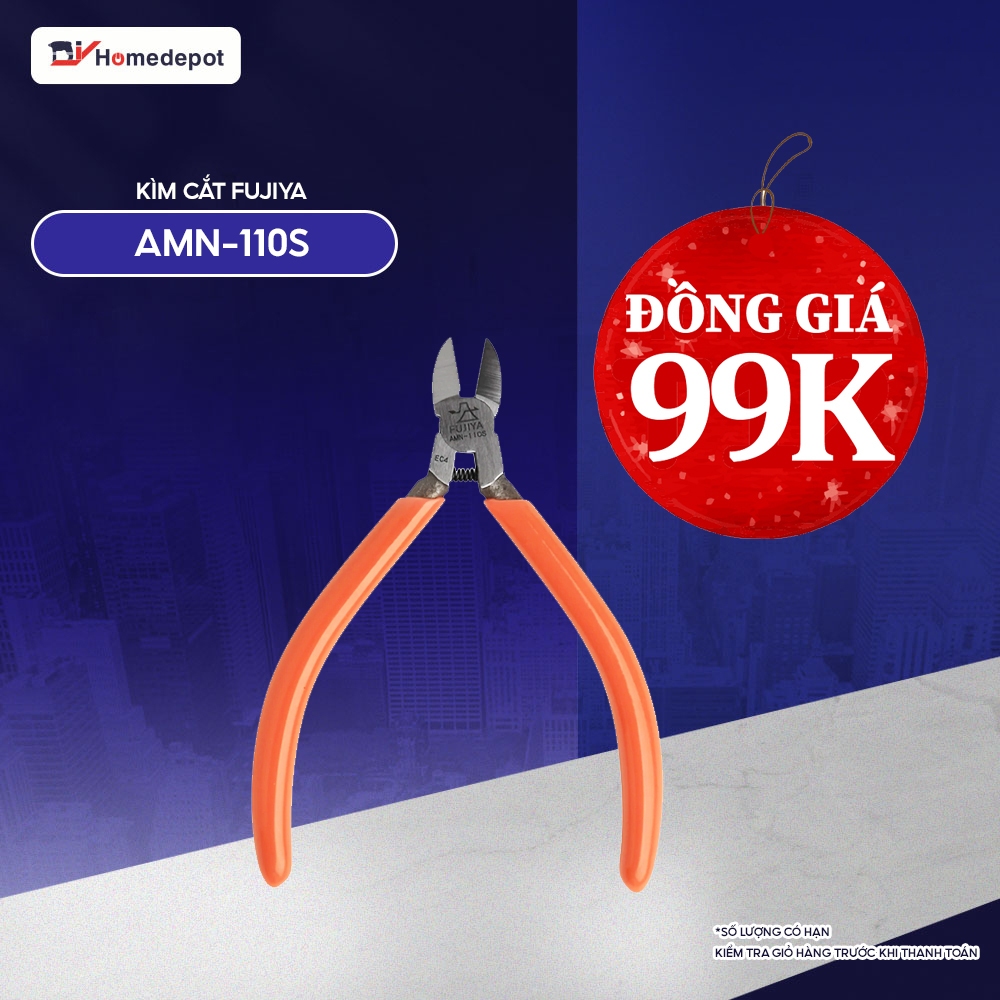 Kìm cắt mini Fujiya AMN-110S 4.5''(110mm)