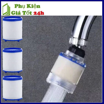 Lõi bông lọc thay thế đầu vòi rửa bát, bồn rửa, loc nước tại vòi.Lõi Lọc nước loại bỏ tạp chất#
