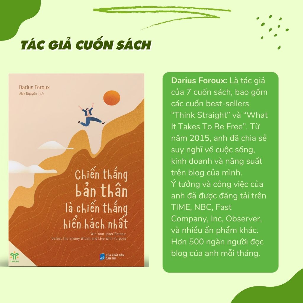 Ảnh Sách - Chiến Thắng Bản Thân Là Chiến Thắng Hiển Hách Nhất - Tâm Lý - YMATE 4