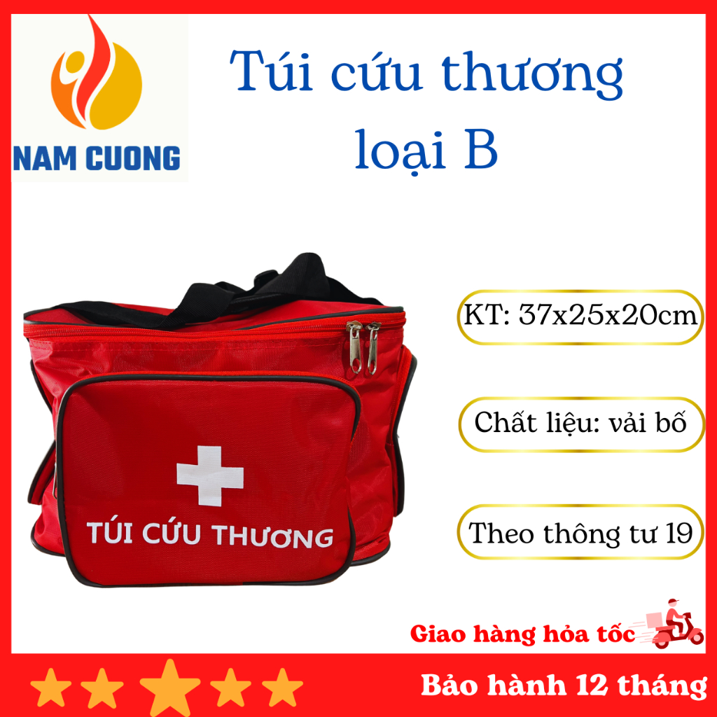 Túi cứu thương loại B, túi sơ cấp cứu loại B có đầy đủ thiết bị ...